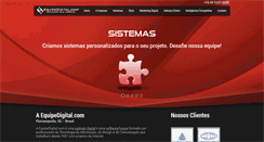 Desktop Screenshot of equipedigital.com