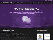 Tablet Screenshot of equipedigital.com